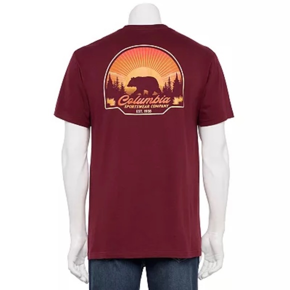 NWT Columbia Men’s Graphic Tee Shirt - Picture 2 of 8